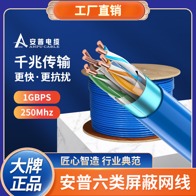 安普六類屏蔽網線